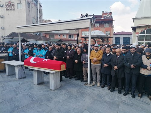 Beşir Derneği Doğu Marmara Sorumlusu Metin DORUKLU'nun Cenaze Töreni